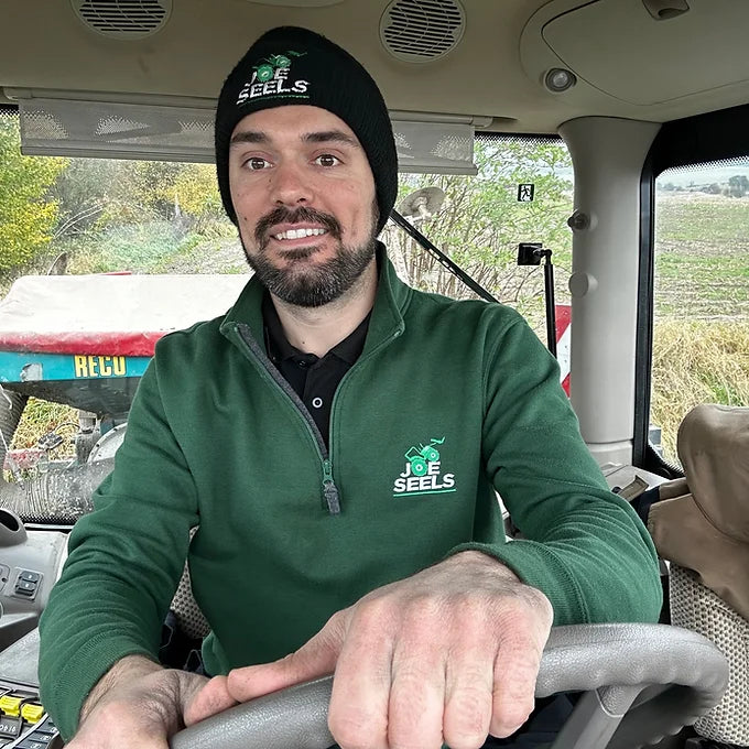 1/4 Zip Green Sweatshirt Joe Seels